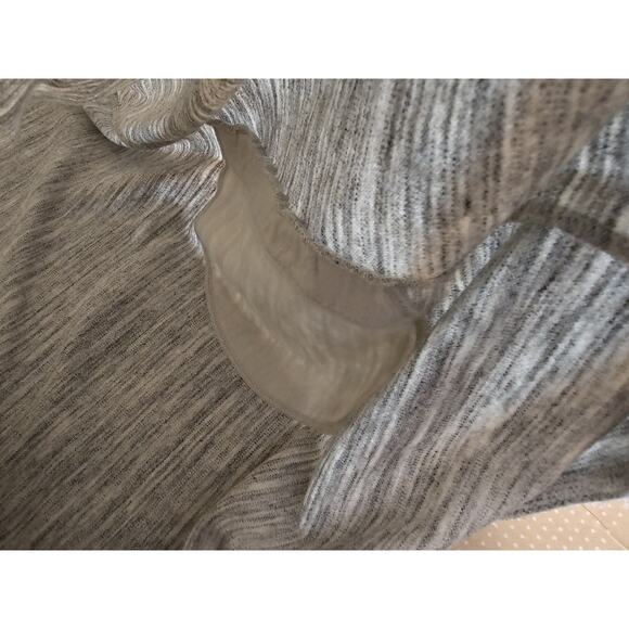 ATM Women's Short Sleeve Long Shirt Medium Beach Coastal Gray - Picture 7 of 10